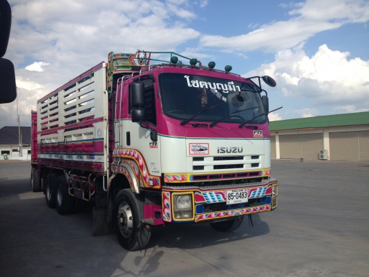 ขาย รถพ่วง 22ล้อdeca 360ไม่ดั๊มคอกเกษตรแม่ลูก ปี52