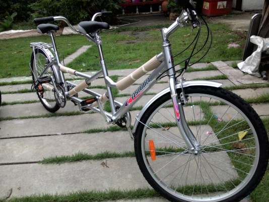 จักรยานสองตอน ปั่นคู่(เหลือสีฟ้านะคับ)