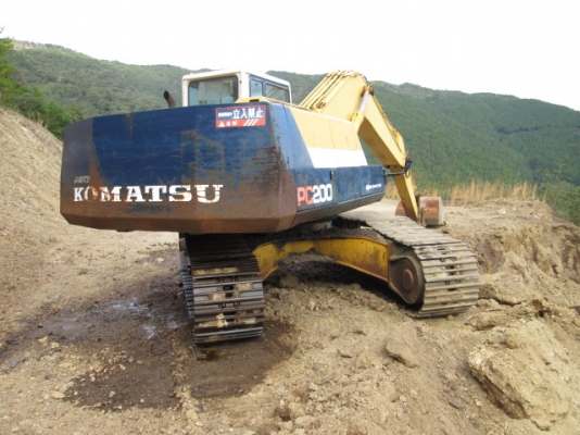 รถขุด Komatsu PC200-5 #59553 Used Excavator มือสอง ญี่ปุ่น สนใจโทร. 080-6565422 (หนิง)