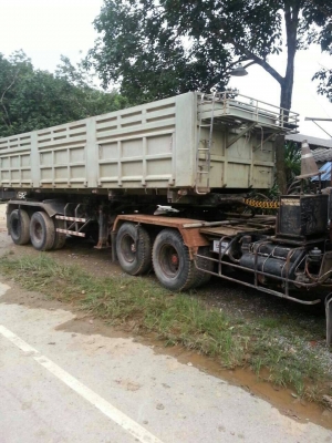 หางลูกพ่วงดั้ม2คานแท้ๆของSMM สามมิตร หางสวยพร้อมใช้ ปี*39ไม่เคยหล่น...เดิมลอนเฉียงเปลื่ยนใหม่แบบที่เห็น..