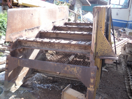 ตะแกรง1คัดแยกดินเสื้อสวยไม่มีเพลาลูกปืน