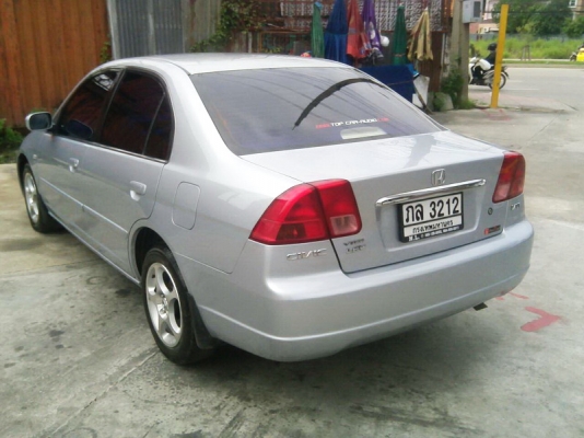 HONDA CIVIC DIMENTION ปี 2001 ขายรถสวย ล้อ MAX แอร์เย็น เครื่อง V-TEC เดิมๆ ช่วงล่างแน่น กระจกไฟฟ้า พวงมาลัยพาวเวอร์ รถขับดีมาก เบาะสภาพดี ภายในสวย สีสวย รถพร้อมใช้งานทันที จัดไฟแนนได้ ฟรีดาวน์