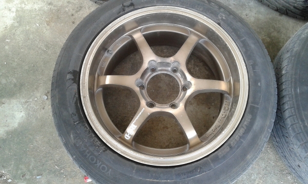 ขายแม็ก advan RG-D -ขอบ17 กว้าง8นิ้ว 4วง ถูกๆๆๆๆ