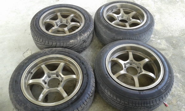 ขายแม็ก advan RG-D -ขอบ17 กว้าง8นิ้ว 4วง ถูกๆๆๆๆ