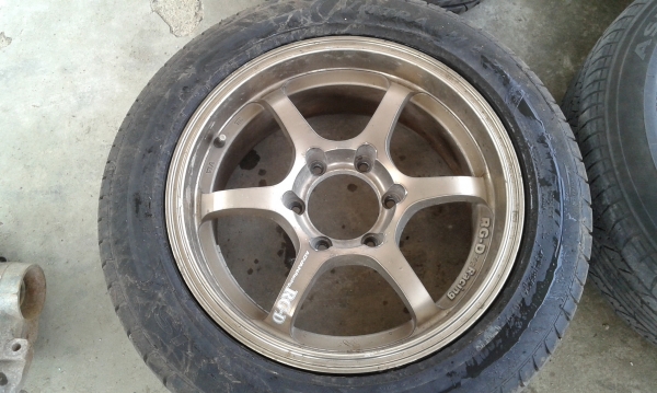 ขายแม็ก advan RG-D -ขอบ17 กว้าง8นิ้ว 4วง ถูกๆๆๆๆ