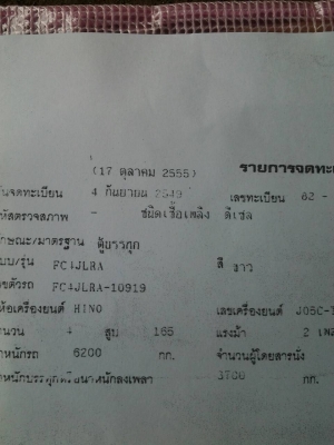 ขายดาวน์รถตู้เย็น HINO