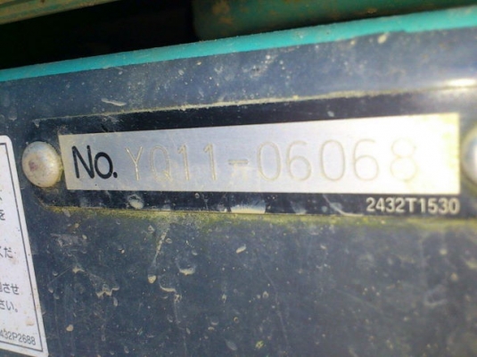 รถขุด Kobelco SK210LC-8 #YQ11-06068 แทร็ค 800mm (Long boom) สนใจโทร. 080-6565422 (หนิง)