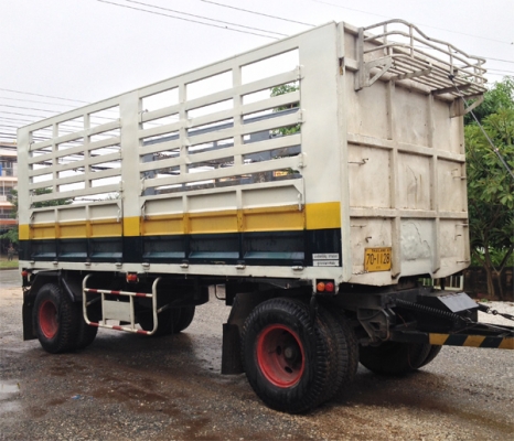 รถฝากขาย ขายรถพ่วง 20ล้อ DECA 270 ยูโรทู แม่12ล้อ ลูก2เพลา กระบะเหล็กไม่ดัมพ์คอกสูง แยกขายได้ หัวคัสซีก็ขาย