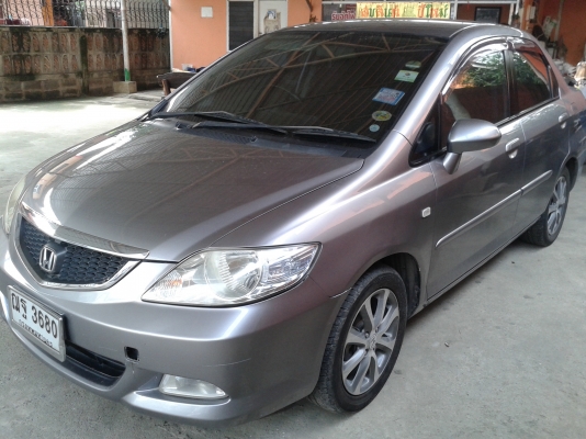 รถเก๋ง HONDA CITY ZX ปี 2008 ออโต้ ราคา 200,000 บ.