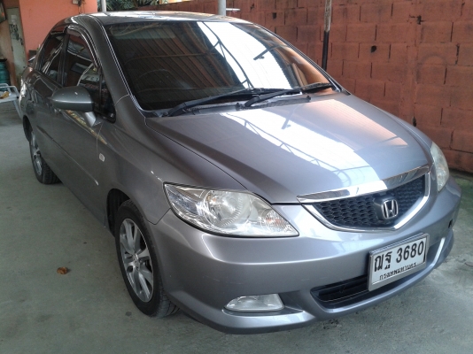 รถเก๋ง HONDA CITY ZX ปี 2008 ออโต้ ราคา 200,000 บ.