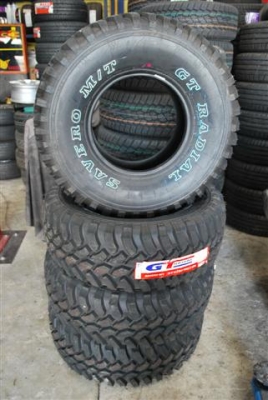 ขายยางมัด 33x12.5r15 ยางใหม่ ปี11 ยางค้างปี ราคา เส้นละ 3,200 บาท
