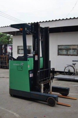 รถยกไฟฟ้ายืนขับ Toyota 7FBR15 3.5 เมตร