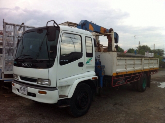 6ล้อติดเครนอีซูซุFTR