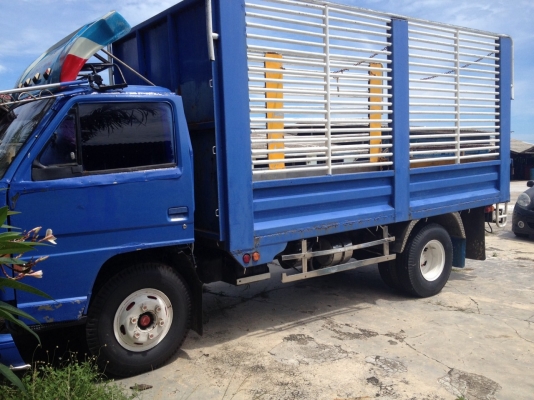 6ล้อกระบะรั้ว115แรง' พื้นสแตนเลส NPR59LU5 ธ.ค.ปี *2531 เครื่อง4BD1