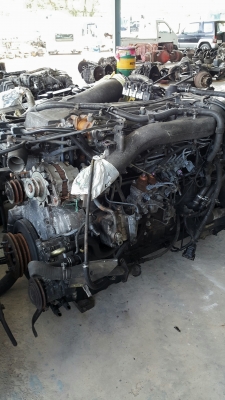 เครื่อง 6wf 370 แรง หม้อน้ำอินเตอร์พร้อมกล่องชุดสายไฟ  เก่าญี่ปุ่น