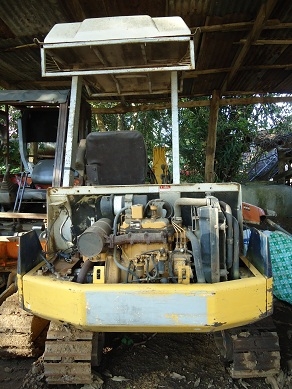 ขายแบ็คโฮ komatsu pc20