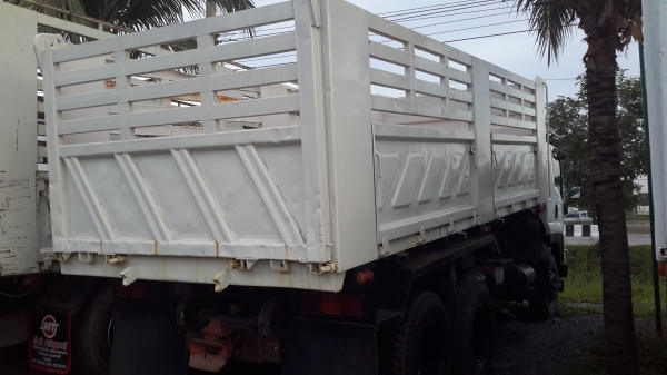 รถบรรทุกสิบล้อดั้มท์ ISUZU 300 แรงม้า FVZ กระบะสามมิตร มีระบบลากพ่วง ปี53 รถบรรทุกสิบล้อดั้มท์ ISUZU 300 แรงม้า FVZ กระบะสามมิตร มีระบบลากพ่วง ปี53