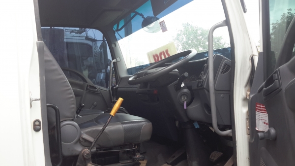 รถบรรทุกสิบล้อดั้มท์ ISUZU 300 แรงม้า FVZ กระบะสามมิตร มีระบบลากพ่วง ปี53