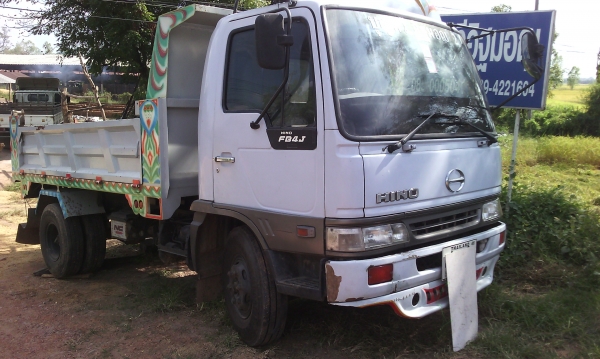 ขายด่วนรถ6ล้อHINOFB4Jดรั้มเครือง145แรงปี40กะบะยาว3.6