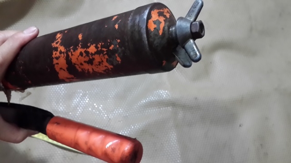 มืออัดจารบี รุ่นพิเศษ 2 สูบ อัดเร็ว อัดแรง