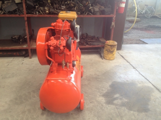 ปั๊มลมสนาม HITACHI มีเครื่องตัด