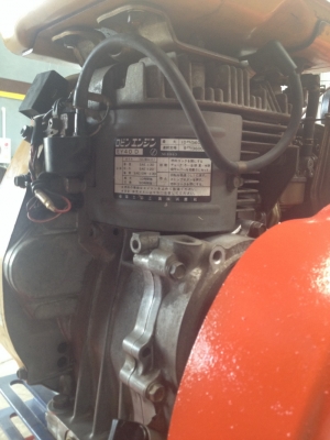 ปั๊มลมสนาม HITACHI มีเครื่องตัด