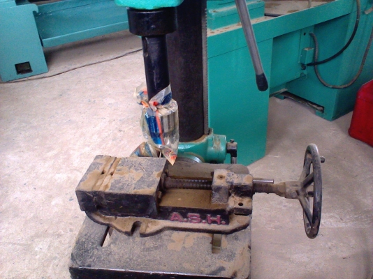 แท่นสว่านคิงพร้อมปากกาจับ