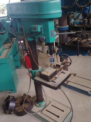 แท่นสว่านคิงพร้อมปากกาจับ