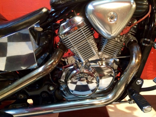 T&amp;T BIKE RAMA2ขายHONDA STEED 400 ปี96 อินวอย+สพม.แท้ ชุดแต่ง EASHRIDERS แท้ทั้งคันขาย57500฿