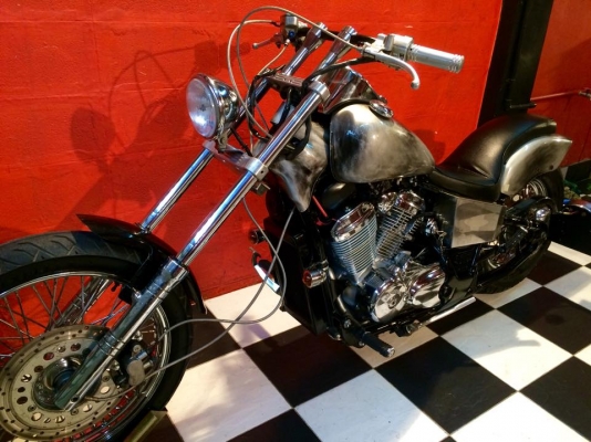 T&amp;T BIKE RAMA2ขายHONDA STEED 400 ปี96 อินวอย+สพม.แท้ ชุดแต่ง EASHRIDERS แท้ทั้งคันขาย57500฿