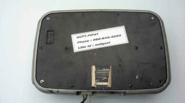 Sub Box JVC CS-DA111 วางใต้เบาะ มือสองญี่ปุ่น
