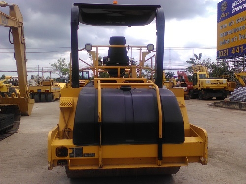 รถบดสั่นสะเทือน 8 ตัน Sakai SW800 รถเก่านอก เพิ่งเหยียบถึงไทย สภาพเดิมๆ