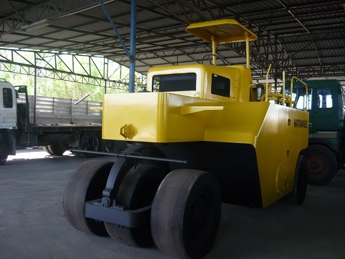 รถบด 7 ล้อยาง Watanabe WP15 รถเก่านอก นำเข้าจากญี่ปุ่น พร้อมใช้งาน สภาพเหมือนใหม่ เอกสารครบ 091 695-6445