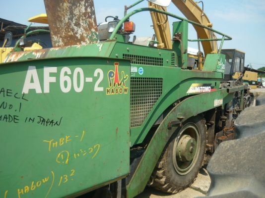 รถปูยาง Sumitomo HA60W-5 รุ่นใหม่ล่าสุด น่าใช้ สภาพดี ปูงานกล่องตัว ระบบเตาใหญ่