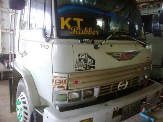 10ล้อดั้ม2เพลา185แรง HINO FM187LA-14910 เครื่อง HO7C-E71235 รถสวย เดิมๆ รถบรรทุกถังน้ำยาง..