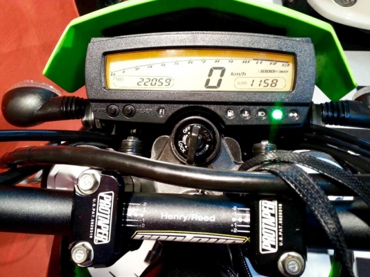 T&amp;T BIKE RAMA2 ขายด่วนเพียง 89900 ฿ KAWASAKI KLX250 ปี2011 วิ่งมา2xxxxโล ทะเบียน เลข2ตัวเดียว ภาษี พรบ.58 โอนขนส่ง