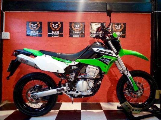 T&amp;T BIKE RAMA2 ขายด่วนเพียง 89900 ฿ KAWASAKI KLX250 ปี2011 วิ่งมา2xxxxโล ทะเบียน เลข2ตัวเดียว ภาษี พรบ.58 โอนขนส่ง