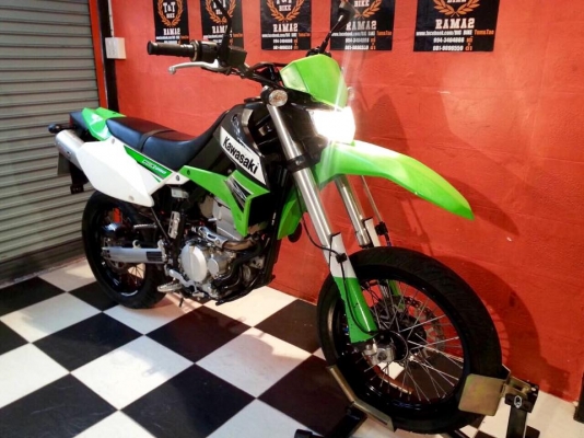 T&amp;T BIKE RAMA2 ขายด่วนเพียง 89900 ฿ KAWASAKI KLX250 ปี2011 วิ่งมา2xxxxโล ทะเบียน เลข2ตัวเดียว ภาษี พรบ.58 โอนขนส่ง