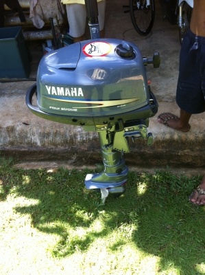 ขายเครื่องเรือ yamaha 4stroke 4Hp