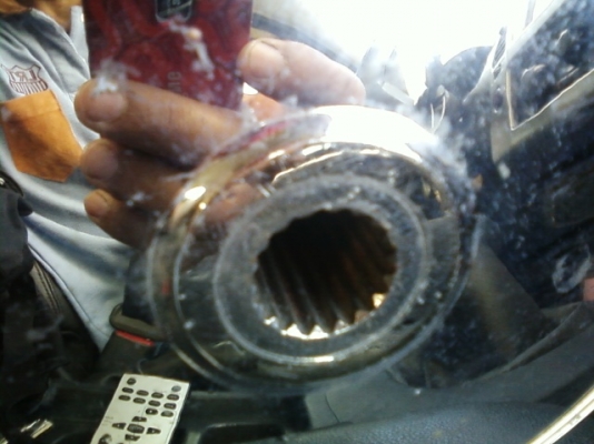 ขายดุมหลัง ออโต้เมติก yamaha honda ชุบโครเมียม ราคา 300 บาท