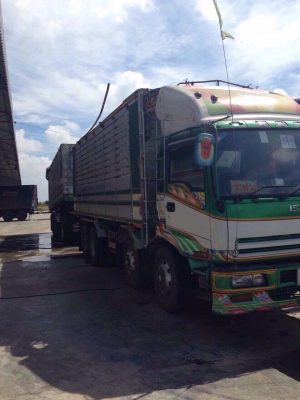 ขายรถสิบล้อดัมพ์ ISUZU GIGA เครื่อง 6WA1-350 แรงกระบะดัมพ์มิเนียมลูก 3 เพลาแท้ยาว 7 เมตร