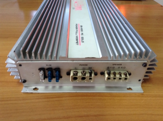 ขายแอมป์ LA STAR by USA รุ่น GS-600 PC GOLD POWER FULL MOSFET