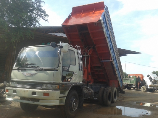 ขายด่วน10ล้อ HINO 3H เครื่องHO7D 2เพลาสโลว์ดั๊มรถแท้ห้างจิฟฟี่พาวเวอร์แอร์