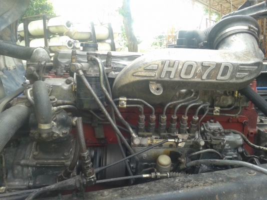 ขายด่วน10ล้อ HINO 3H เครื่องHO7D 2เพลาสโลว์ดั๊มรถแท้ห้างจิฟฟี่พาวเวอร์แอร์