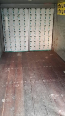 ขายตู้แห้ง 5.5. เมตร  ถอดมาจาก HINO MEGA