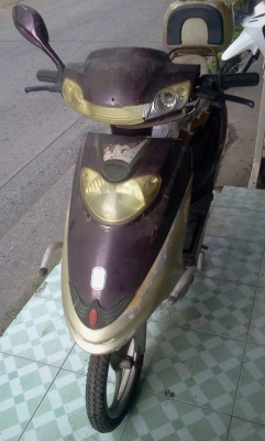 ขายรถจักรยานไฟฟ้าเก่าเก็บเเบบปั่นได้ขายตามสภาพ