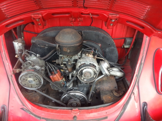 vw beettle 1968 sunroof