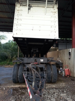 ขายหางพ่วงดั้ม สามมิต 3 เพลา. ปี 55  สนใจติดต่อ 081 - 6079515