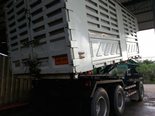 ขายหางพ่วงดั้ม สามมิต 3 เพลา. ปี 55  สนใจติดต่อ 081 - 6079515