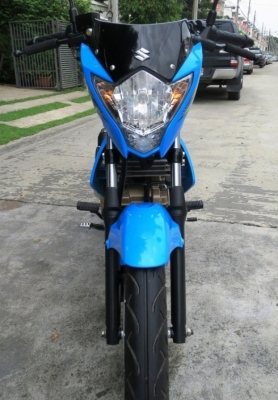 8 เดือน Suzuki Raider R150  สีฟ้า แรง สวย เดิมแท้ดี ไม่มีบิวด์  เพียง 45,900 บาท
